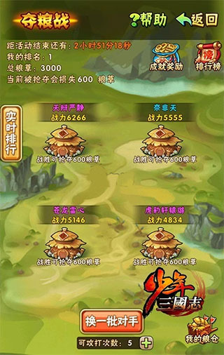 少年三国志夺粮战攻略配图1
